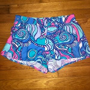 Lilly Pulitzer sea jewels run around shorts